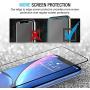 Maxboost Edge-to-Edge (3 Pack) Screen Protector for Apple iPhone 11 and iPhone XR (6.1") [Touch Accurate] Full Framed Tempered Glass Screen Protector Compatible with iPhone XR/11 - Pack of 3