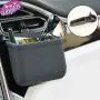 Car Air Vent Cell Phone Holder Car Mount Phone Holder Pocket Organizer Car Cradle Mount Pouch Bag Box Tidy Storage Coin Key Case Sunglasses Organizer with Hook(Gray) Car Air Vent Cell Phone Holder Car Mount Phone Holder Pocket Organizer Car Cradle Mount Pouch Bag Box Tidy Storage Coin Key Case Sunglasses Organizer with Hook(Gray)