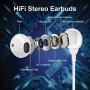 USB C Headphones, WamGra HiFi Stereo Type C Earbuds USB C Earphones with Mic & Volume Control Compatible with Google Pixel 3/2/XL,Sony XZ2, OnePlus 6T,MacBook,iPad Pro 2018(Newest Version)-White