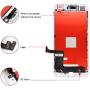 FFtopu Compatible with iPhone 7 Plus Screen Replacement White（5.5‘’）, LCD Display & Touch Screen Digitizer Frame Assembly Set with 3D Touch Free Repair Tools