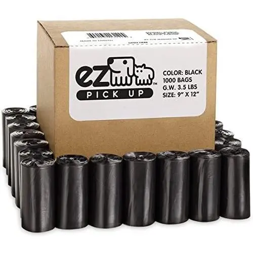 Pet Waste Disposal Bags - 1000 Dog Poop Pick Up Bags
