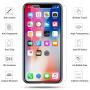 Gladiator 3 pack clear Tempered Glass Pro Screen Protectors for Apple iPhone 11 and iPhone XR- 6.1” with cleaning wipes. Anti-Scratch, Anti-Chip, HD Clarity