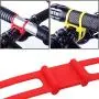 Yahpetes Silicone Bicycle Band 6 Pcs Bike Light Holder Strap 5.7" Flashlight Band Phone Strap Tie Ribbon Mount Holder for Light Handlebar Mount Yahpetes Silicone Bicycle Band 6 Pcs Bike Light Holder Strap 5.7" Flashlight Band Phone Strap Tie Ribbon Mount Holder for Light Handlebar Mount