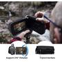 Video Camera Camcorder Vmotal HD 1080P 12.0MP 2.8 Inch LCD 270 Degrees Rotatable Screen 8X Digital Zoom Camera Recorder YouTube Vlogging Camera with Rechargable Battery (Black)