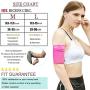Universal Sports Armband for All Phones. Cell Phone Armband for Running, Fitness and Gym Workouts (iPhone X/8/7/6/Plus,Samsung Galaxy S9/S8/S7/S6/Edge/Plus & LG, Google & More) Pink Medium