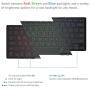 iClever BK05 Bluetooth Keyboard with 3-Color Backlight, Bluetooth 5.1 Multi-Device Foldable Keyboard with Aluminum Alloy Base for iOS Windows Android Tablets, Smartphones, Laptops, PC and More