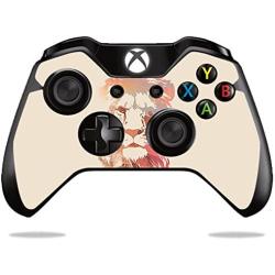 MightySkins Skin Compatible with Microsoft Xbox One or One S Controller - Desert Lion | Protective, Durable, and Unique Vinyl wrap Cover | Easy to Apply, Remove, and Change Styles | Made in The USA