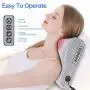 Neck Massager,Shiatsu Neck and Back Massager with Heat,Electric Back Massage Pillow with 16 Deep Tissue Massage Nodes for Back,Cervical,Shoulder,Foot,Body Muscle Pain Relief,Relaxation Christmas Gifts Neck Massager,Shiatsu Neck and Back Massager with Heat,Electric Back Massage Pillow with 16 Deep Tissue Massage Nodes for Back,Cervical,Shoulder,Foot,Body Muscle Pain Relief,Relaxation Christmas Gifts