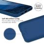 SURPHY Silicone Case Compatible with iPhone 11 Pro Max Case 6.5 inch, Liquid Silicone Full Body Thickening Design Phone Case (with Microfiber Lining) for iPhone 11 Pro Max 6.5 2019, Blue Horizon