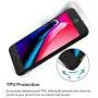 XIX Apple iPhone 7 Case Apple iPhone 8 Case Apple iPhone SE 2020 case African American Afro Girls Women Slim Fit Shockproof Bumper Cell Phone Accessories Thin Soft Black TPU Protective (09)
