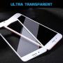 MANTO 2-Pack Screen Protector for iPhone SE (2020) 8 7 6S 6 4.7 Inch Full Coverage Tempered Glass Film Edge to Edge Protection White