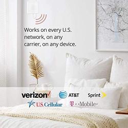 Hiboost Cell Phone Signal Booster for Home & Office, Boosts 4G LTE Voice and Data for All U.S. Carriers - Verizon, T-Mobile, Sprint, AT&T| Up to 3,000 sq. ft. Cellular Repeater Amplifier Kits with APP