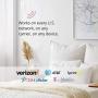 Hiboost Cell Phone Signal Booster for Home & Office, Boosts 4G LTE Voice and Data for All U.S. Carriers - Verizon, T-Mobile, Sprint, AT&T| Up to 3,000 sq. ft. Cellular Repeater Amplifier Kits with APP