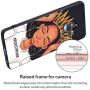 XIX Samsung Galaxy S9 Case African American Afro Girls Women Slim Fit Shockproof Bumper Cell Phone Accessories Thin Soft Black TPU Protective Samsung Galaxy S9 Cases (09)