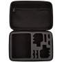 AmazonBasics Large Carrying Case for GoPro And Accessories - 13 x 9 x 2.5 Inches, Black
