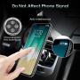 Air Vent Phone Holder, MEIDI Universal Magnetic Phone Car Mount 360 Rotation Cell Phone GPS Holder Compatible iPhone Samsung HTC and Mini Tablets(Black)