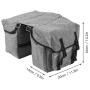 Lixada Bike Bag Bicycle Panniers Bag Large Capacity Waterproof Bicycle Rear Seat Bag Bike Cargo Bag MTB Bike Storage Bag