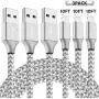 iPhone Charger 3Pack 10FT Mfi Certified Lightning Cables to USB Syncing Data and Nylon Braided Cord Charger for iPhone XS/Max/XR/X/8/6Plus/6S/7Plus/7/8Plus/SE/iPad and More iPhone Charger 3Pack 10FT Mfi Certified Lightning Cables to USB Syncing Data and Nylon Braided Cord Charger for iPhone XS/Max/XR/X/8/6Plus/6S/7Plus/7/8Plus/SE/iPad and More