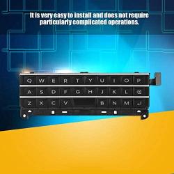 Oumij High Sensitivity Mobile Phone Keyboard Assembly Digital Button for BlackBerry Q30.(Black)