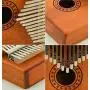 Kalimba Thumb Piano 17 Keys with Mahogany Portable African Mbira Gift for Kids Adult (Style1) Kalimba Thumb Piano 17 Keys with Mahogany Portable African Mbira Gift for Kids Adult (Style1)