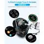 ELEGIANT Smart Watch, Fitness Tracker 24H Heart Rate Monitor, IP68 Waterproof Smartwatch for Men, Pedometern, Sleep Monitor, Exclusive 4+1Custom Dial Watch for Android Phones and iOS Phones,C520 Black ELEGIANT Smart Watch, Fitness Tracker 24H Heart Rate Monitor, IP68 Waterproof Smartwatch for Men, Pedometern, Sleep Monitor, Exclusive 4+1Custom Dial Watch for Android Phones and iOS Phones,C520 Black