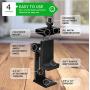 KobraTech Metal Cell Phone Tripod Mount - UniMount 360 Pro Heavy Duty iPhone Tripod Mount with Remote
