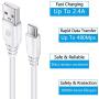 Fast USB Car Charger Adapter for Motorola Moto G Stylus,G Fast,G8 G7 Plus Play G Power, G6, G6 Plus,X4 Z5 Z4 Z3 Play Z2 Force Z Droid, Wall Plug Charger Cube, Dual Port Car Charger, C Charging Cable