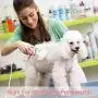 PETRIP Dog Hair Dryer Pet Dryer Professional Grooming Blower Dog Slicker Brush for Large Medium Small Dog Cat