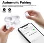 Wireless Earbuds Bluetooth 5.0 Headphones IPX7 Waterproof TWS Stereo Headphones in Ear Built in Mic Headset Premium Sound with Deep Bass for Sport
