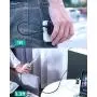 AUKEY USB C to C Cable 60W 4-Pack (1ft, 3.3ft, 6.6ft, 10ft) Braided Nylon Fast Charging Cable for Samsung Galaxy Note10 / S20 / S10 / S9, Google Pixel 4/3, LG V30 / V20 / G6 and Nintendo Switch AUKEY USB C to C Cable 60W 4-Pack (1ft, 3.3ft, 6.6ft, 10ft) Braided Nylon Fast Charging Cable for Samsung Galaxy Note10 / S20 / S10 / S9, Google Pixel 4/3, LG V30 / V20 / G6 and Nintendo Switch