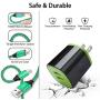 Car Charger USB C Set, Wall Charging Block Fast Charging Type C Cable Compatible for Samsung Galaxy S20+ S20 Ultra A20 A11 A51 A30 A40 A50 A70 A71 A80 A90 A10E A20E A20S A30S A9 A50S S10+ Note 20 10