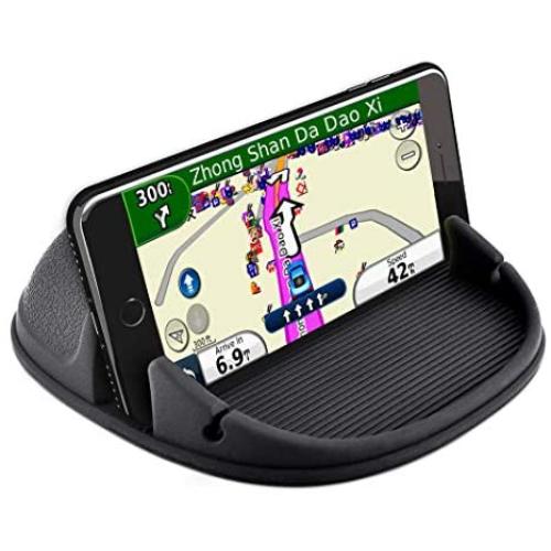 Car Phone Holder Car Phone Mount Anti-Slip Silicone Car Pad for Car Dashboard Cell Phone Holder Car Phone Holder Desk Phone Stand Compatible with iPhone XR/XS,Samsung Galaxy Note 8/9/S8/S9,GPS Devices