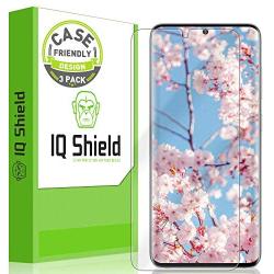 IQ Shield Screen Protector Compatible with Samsung Galaxy S20 (6.2 inch)(3-Pack)(Case Friendly) Anti-Bubble Clear Film