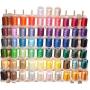 63 Brother Colors Embroidery Machine Thread