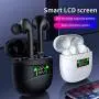 Bluetooth 5.2 True Wireless Earbuds Headphone with Led Display Charging Case Waterproof Earbuds 40 Hours Playtime Built-in Microphone Earbuds HiFi Premium Sound with Noise Cancelling for Sport,Black