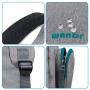 WANDF Sling Bag One Strap Backpack Travel Crossbody Backpack Water-Resistant