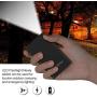Power Bank 10000mAh Flashlight 2 Ports USB Portable Charger Quick Charge Cellphone Tablet DV Bluetooth Player (Black ABS)