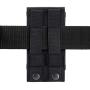 Urvoix Black Army Camo Molle Bag for Mobile Phone Belt Pouch Holster Cover Case Size L