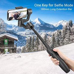 FeiyuTech Vimble 2S Extensible Handheld Gimbal Stabilizer 3-Axis with Extension Pole One Key Orientation Toggle Dolly Zomm Motion Time-Lapse