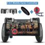 OUYAWEI Electronic Gamepad for Knives Out PUBG Mobile Phone Shoot Game Controller L1R1 Shooter Trigger Fire Button 3 in 1 for Android