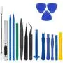 Zacro 18 in 1 Professional Opening Pry Tool Repair Kit with Non-Abrasive Nylon Spudgers and Pack of 2 Anti-Static Tweezers Zacro 18 in 1 Professional Opening Pry Tool Repair Kit with Non-Abrasive Nylon Spudgers and Pack of 2 Anti-Static Tweezers
