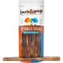 Jack & Pup 12-inch Premium Grade Odor Free Thick Bully Sticks Dog Treats 12” Long All Natural Gourmet Dog Treat Chews Fresh and Savory Beef Flavor – Long Lasting Treat