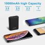 Power Bank USB C, Metecsmart Fast Charging Portable Charger 10000mAh, External Battery Type C, Portable battery Charger, Backup Power Bank Fast Charge Powerbank, Battery Pack for cell phones