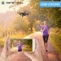 S9M Mini Drone, Supkiir 4-AXIS Drone with 720P HD Camera, Mini RC Quadcopter for Kids Beginners Adult, Foldable FPV WiFi Helicopter, Attitude Hold, 3D Flips, Gravity Control and Trajectory Flight
