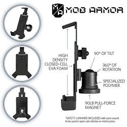 Mob Armor Mob Mount Magnetic – Universal Smartphone Holder - Large - Black