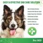 Pet MD Otic Clean Dog Ear Cleaner for Cats and Dogs - Effective Against Infections Caused by Mites, Yeast, Itching and Controls Odor - 8 oz (Cucumber Melon)