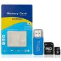 Micro SD Card 1 Tb | USB Adapter | SD Card Adapter | Pack of 3 | 10MB/s Transfer Rate | Plug and Play | All OS Compatible | Reliable and Stable Products | Large Storage Capacity (1)