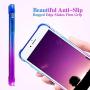 Ruky iPhone 6 6S 7 8 Case, iPhone SE 2020 Case, iPhone 6s Glitter Case, Gradient Quicksand Series Bling Flowing Liquid Floating Girls Women Phone Case for iPhone 6/6s/7/8/SE 2020 4.7" (Blue Purple)