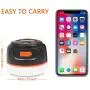 Lavievert Rechargeable LED Camping Light Lantern, with Retractable Hook, Magnet Base for Backpacking, Tent, Hiking, Auto, Home, Outage Emergency Lighting - 5200mAh Charger for Mobile