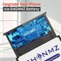 SHENMZ V20 Battery BL-44E1F 4200mAh Replacement Battery for LG V20 H910 H918 LS997 US996 VS995 Cell Phone | LG V20 Spare Battery
